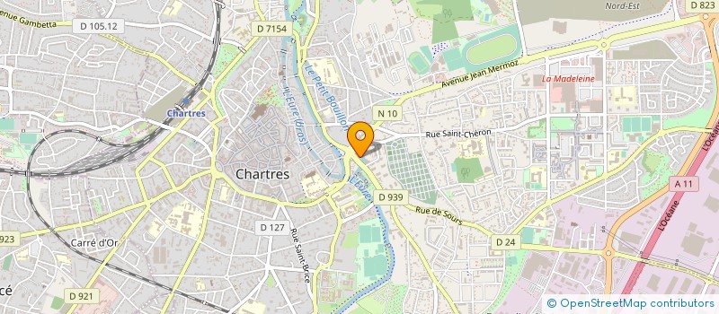 localisation de l'entreprise SYND COPROPR LES RIVES DU PETIT BOUILLON à CHARTRES