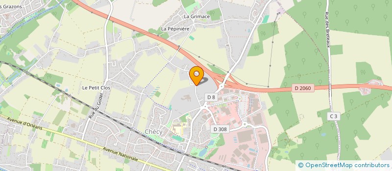 localisation de l'entreprise SYND COPROPR MUTUELLES REG ASSOCIES à CHECY