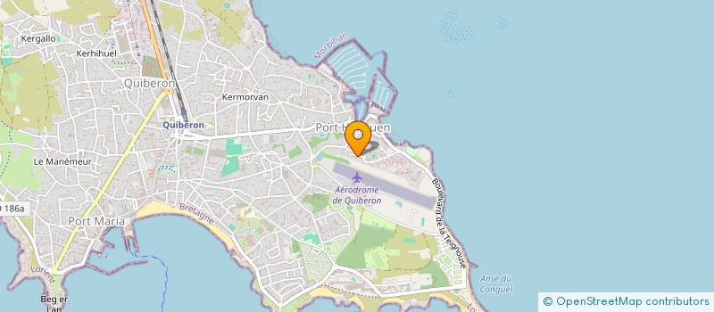 localisation de l'entreprise SYND COPROPR RES DES STERNES  QUIBERON