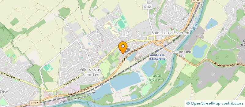 localisation de l'entreprise SYND COPROPR RES DU CHATEAU  VILLERS SOUS ST LEU