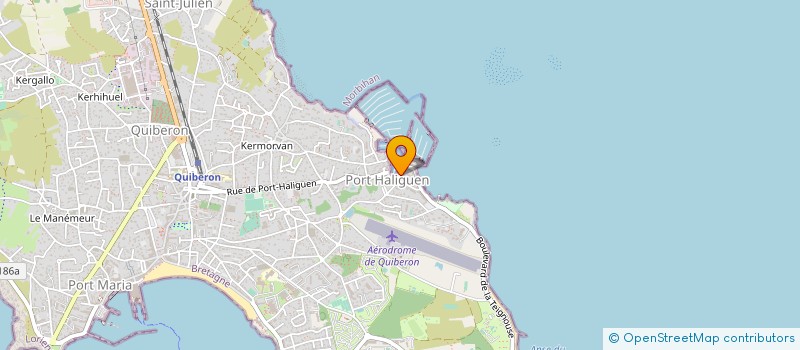 localisation de l'entreprise SYND COPROPR RES HOTEL SOMBREUIL  QUIBERON