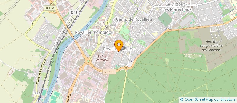 localisation de l'entreprise SYND COPROPR RES JULES MELINE  COMPIEGNE