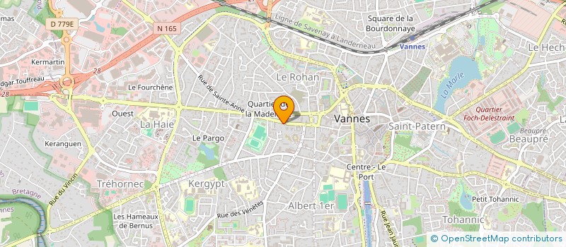 localisation de l'entreprise SYND COPROPR RES LES CEDRES à VANNES