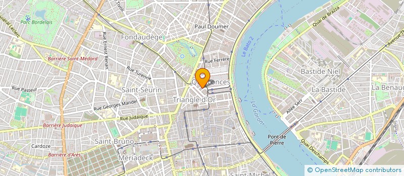 localisation de l'entreprise SYND COPROPR RES LES QUINCONCES  BORDEAUX