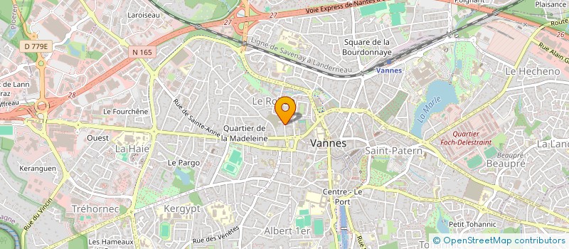 localisation de l'entreprise SYND COPROPR RES LIBERATION à VANNES