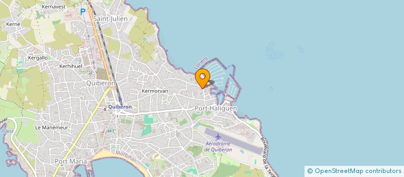 localisation de l'entreprise SYND COPROPR RES MARINA  QUIBERON