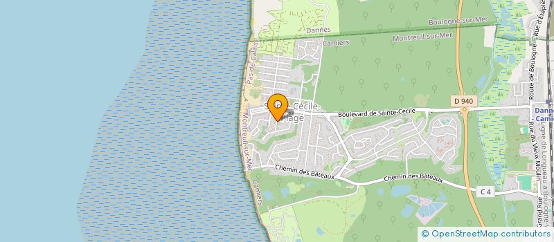 localisation de l'entreprise SYND COPROPR RES MINERVE  CAMIERS