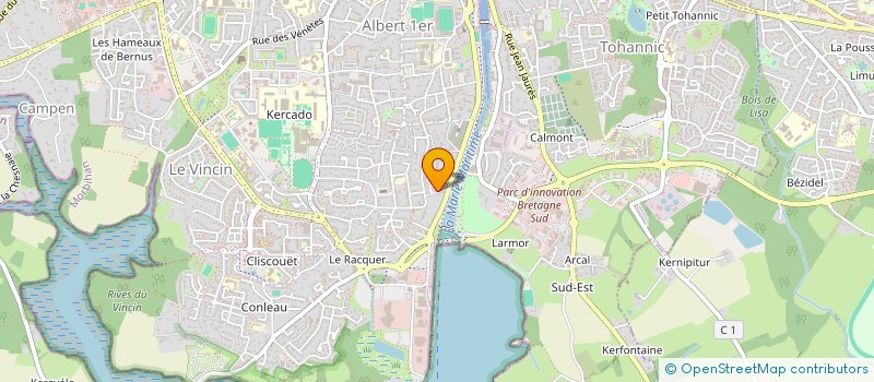 localisation de l'entreprise SYND COPROPR RES ST MICHEL à VANNES