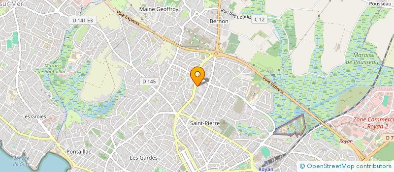 localisation de l'entreprise SYND COPROPR RES TOUR GRAND LOGIS  ROYAN