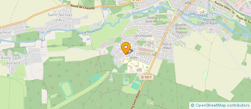 localisation de l'entreprise SYND COPROPR RESID BRICHEBAY à SENLIS