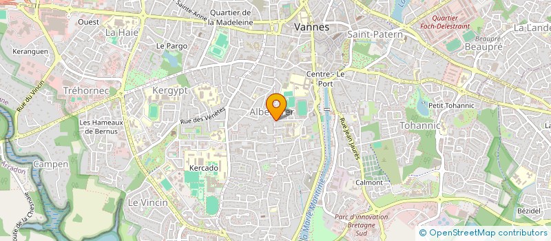 localisation de l'entreprise SYND COPROPR RESID LE MANOIR 3 à VANNES