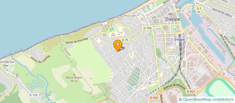 localisation de l'entreprise SYND COPROPR RESIDENCE CLAUDE COTE  DIEPPE