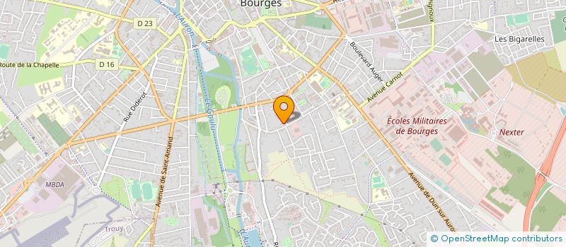 localisation de l'entreprise SYND COPROPR RESIDENCE COLBERT  BOURGES