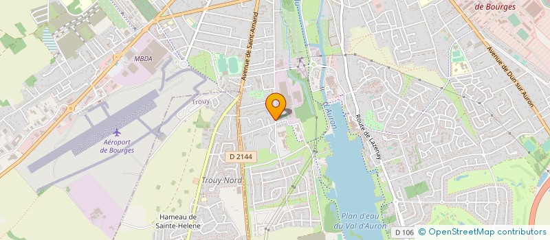 localisation de l'entreprise SYND COPROPR RESIDENCE DE MAZIERES  BOURGES