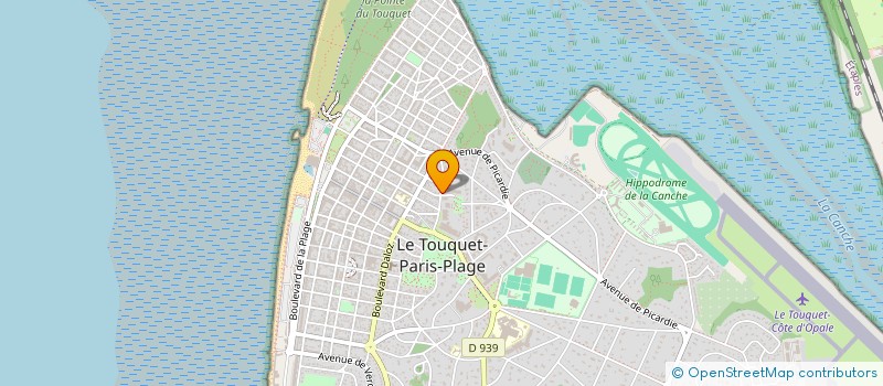 localisation de l'entreprise SYND COPROPR RESIDENCE PRINCE DE GALLES  LE TOUQUET-PARIS-PLAGE