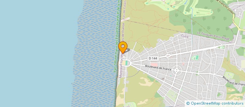 localisation de l'entreprise SYND COPROPR RESIDENCE SUNNY BEACH  CUCQ