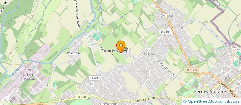 localisation de l'entreprise SYND COPROPR VERGERS ALEXIS BATIMENT B à PREVESSIN-MOENS