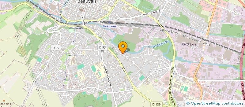 localisation de l'entreprise SYND COPROPRI PARIS ST JACQUES  BEAUVAIS