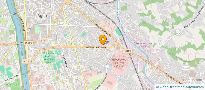 localisation de l'entreprise SYND COPROPRI RESIDENCE ALBERT CAMUS  AGEN