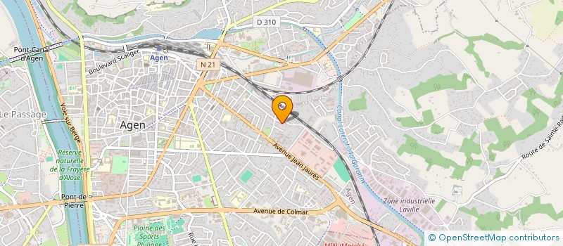 localisation de l'entreprise SYND COPROPRI RESIDENCE CLAIR MATIN  AGEN