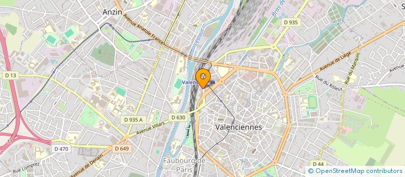 localisation de l'entreprise SYND COPROPRIE RES 31 AV DE SENAT GIRARD à VALENCIENNES