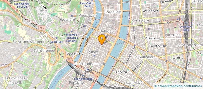 localisation de l'entreprise SYND COPROPRIET 12 RUE AUGUSTE COMTE  LYON