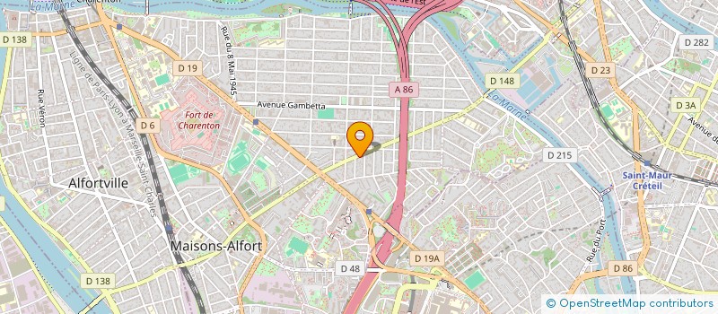 localisation de l'entreprise SYND COPROPRIET 132 AV DE LA REPUBLIQUE à MAISONS-ALFORT