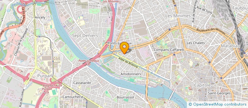 localisation de l'entreprise SYND COPROPRIET 16 IMPASSE DE BARCELONE à TOULOUSE