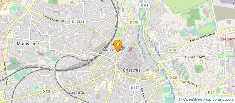localisation de l'entreprise SYND COPROPRIET 2 RUE GEORGES FESSARD à CHARTRES