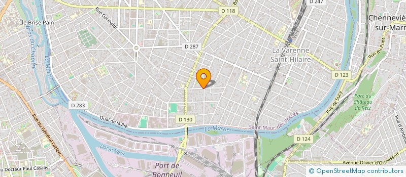 localisation de l'entreprise SYND COPROPRIET 36 BD DES MURIERS à SAINT-MAUR-DES-FOSSES