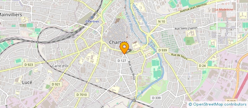 localisation de l'entreprise SYND COPROPRIET 5 RUE DES VIEUX CAPUCINS à CHARTRES