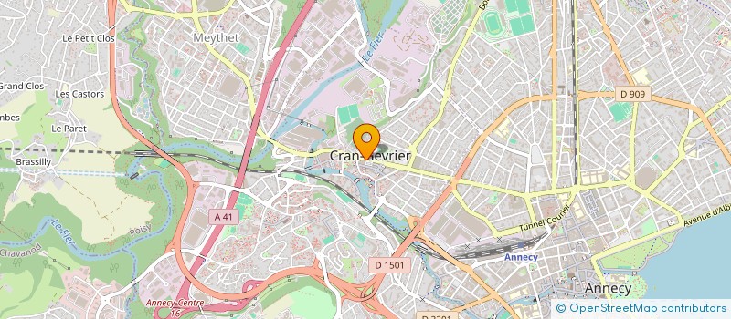 localisation de l'entreprise SYND COPROPRIET AV REPUBLIQUE 9 QUINTER  ANNECY