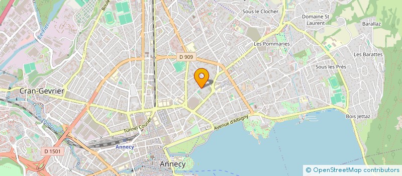 localisation de l'entreprise SYND COPROPRIET CENTRAL PARK  ANNECY