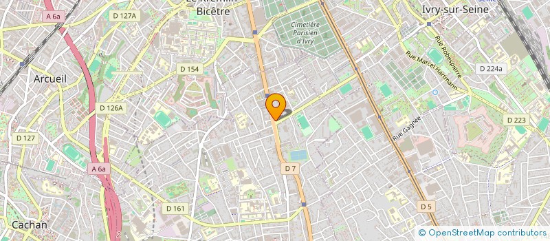 localisation de l'entreprise SYND COPROPRIET DU 89 AV DE PARIS à VILLEJUIF