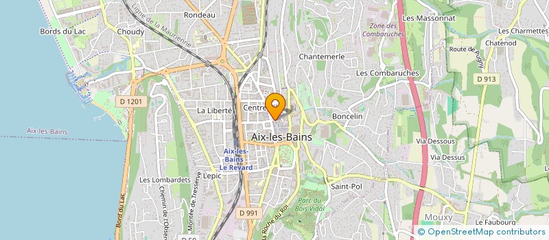 localisation de l'entreprise SYND COPROPRIET FRANCKLIN ROOSEVELT MT D à AIX-LES-BAINS