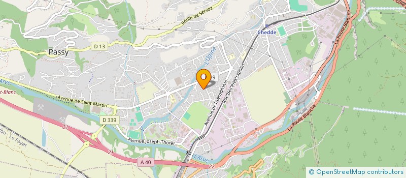 localisation de l'entreprise SYND COPROPRIET L'ENSOLEILLEE  SAINT-GERVAIS-LES-BAINS