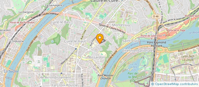 localisation de l'entreprise SYND COPROPRIET LA CARETTE à CALUIRE-ET-CUIRE