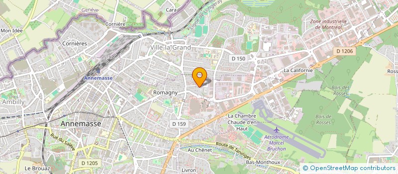 localisation de l'entreprise SYND COPROPRIET LA PRAIRIE A  ANNEMASSE