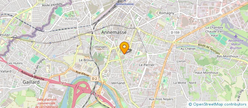 localisation de l'entreprise SYND COPROPRIET LE COMTE ROUGE  ANNEMASSE