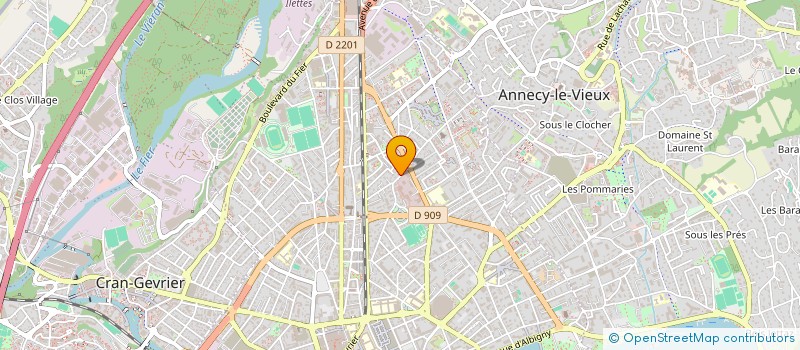 localisation de l'entreprise SYND COPROPRIET LE NOVEL  ANNECY