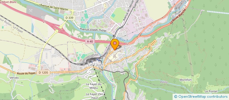 localisation de l'entreprise SYND COPROPRIET LE PARC  PASSY