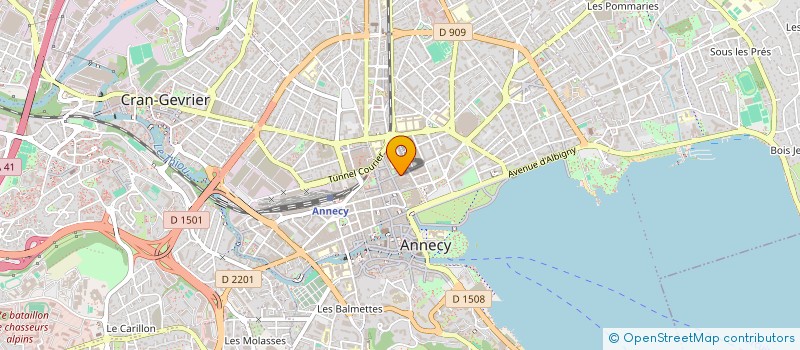 localisation de l'entreprise SYND COPROPRIET LE PAX  ANNECY