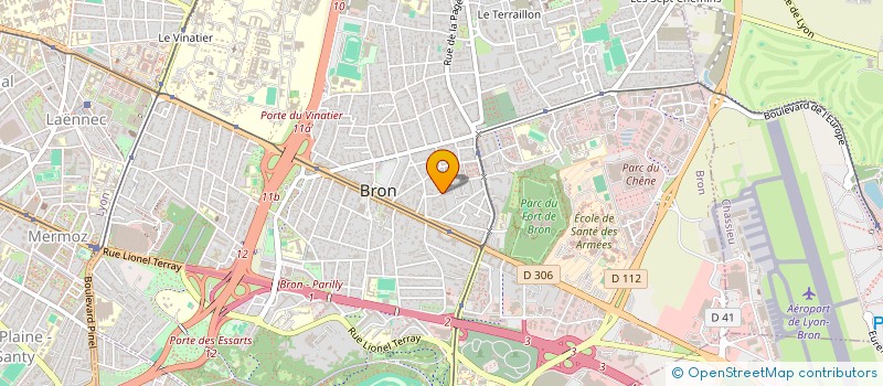 localisation de l'entreprise SYND COPROPRIET LE RAFOUR II  BRON