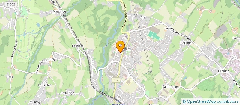 localisation de l'entreprise SYND COPROPRIET LE SALEVE à REIGNIER-ESERY