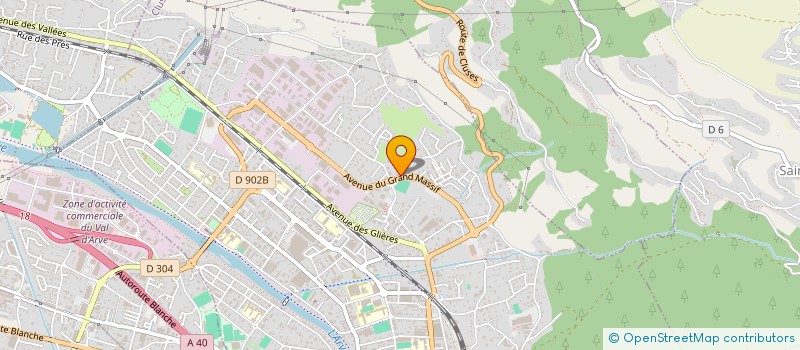 localisation de l'entreprise SYND COPROPRIET LES PREMONTFORD  CLUSES