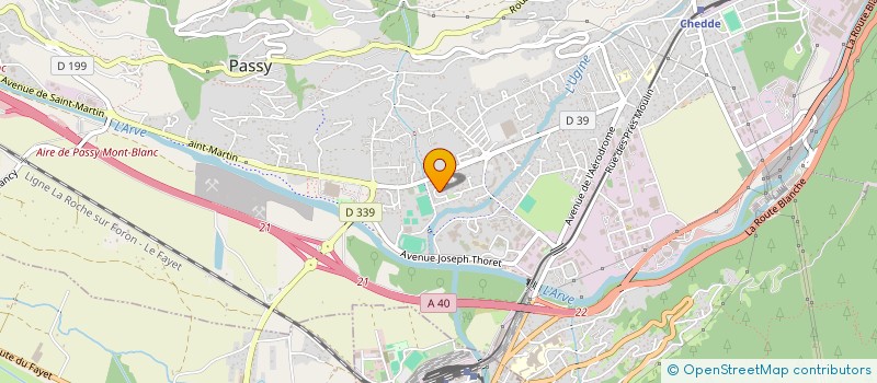 localisation de l'entreprise SYND COPROPRIET MARLIOZ  PASSY