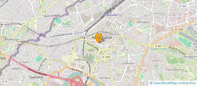 localisation de l'entreprise SYND COPROPRIET NOUV RES.CLOS FLEURY  ANNEMASSE