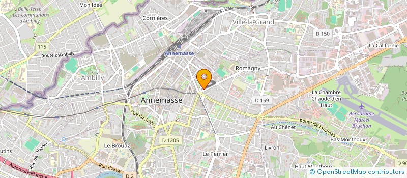 localisation de l'entreprise SYND COPROPRIET PAROISSE ST JOSEPH  ANNEMASSE