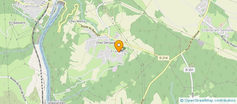 localisation de l'entreprise SYND COPROPRIET PLACE DE L'EGLISE  SEYSSEL