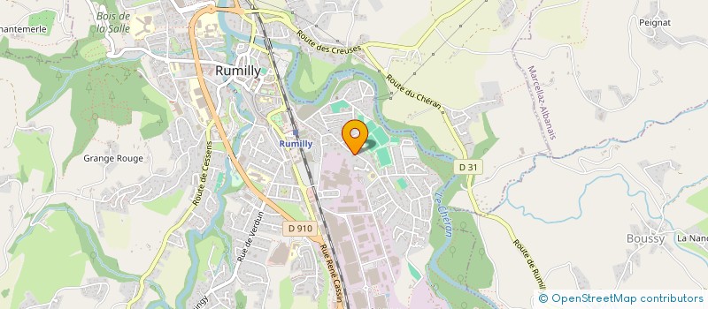 localisation de l'entreprise SYND COPROPRIET RES DU STADE  RUMILLY